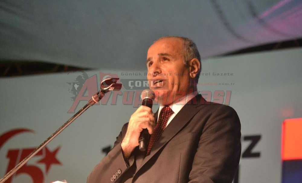 Çorlu Halkının Demokrasi Yürüyüşü