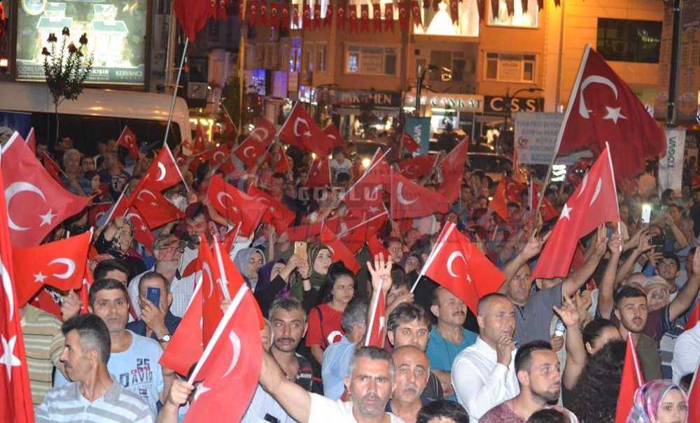 Çorlu Halkının Demokrasi Yürüyüşü