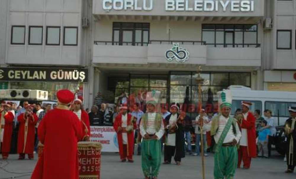 Çorlu'da Mehteranlı Türkçülük Bayramı Günü Kutlamaları
