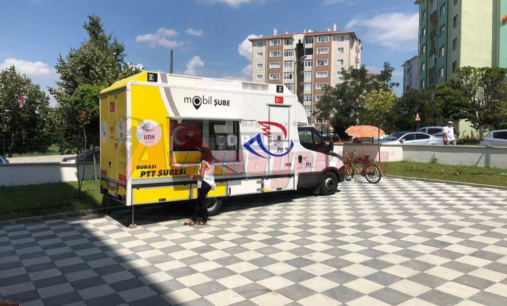 Mobil Şube Hizmette