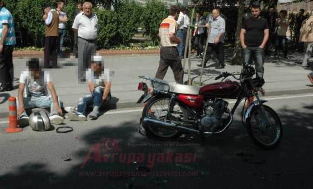 Çorlu'da Kaza 2 Yaralı