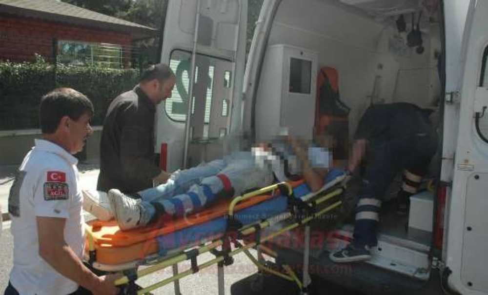 Çorlu'da Kaza 2 Yaralı