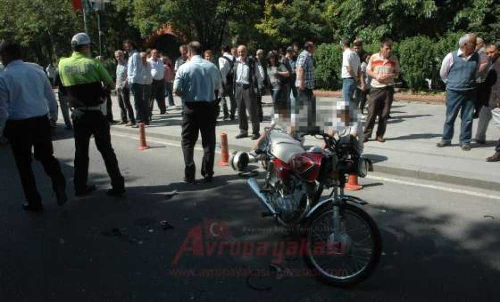 Çorlu'da Kaza 2 Yaralı