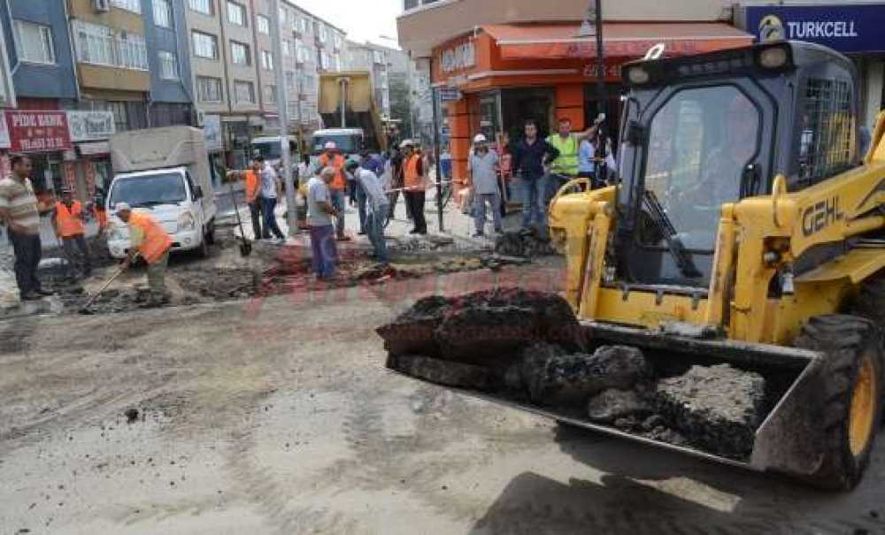 Mandıracı Caddesi'ne Asfalt