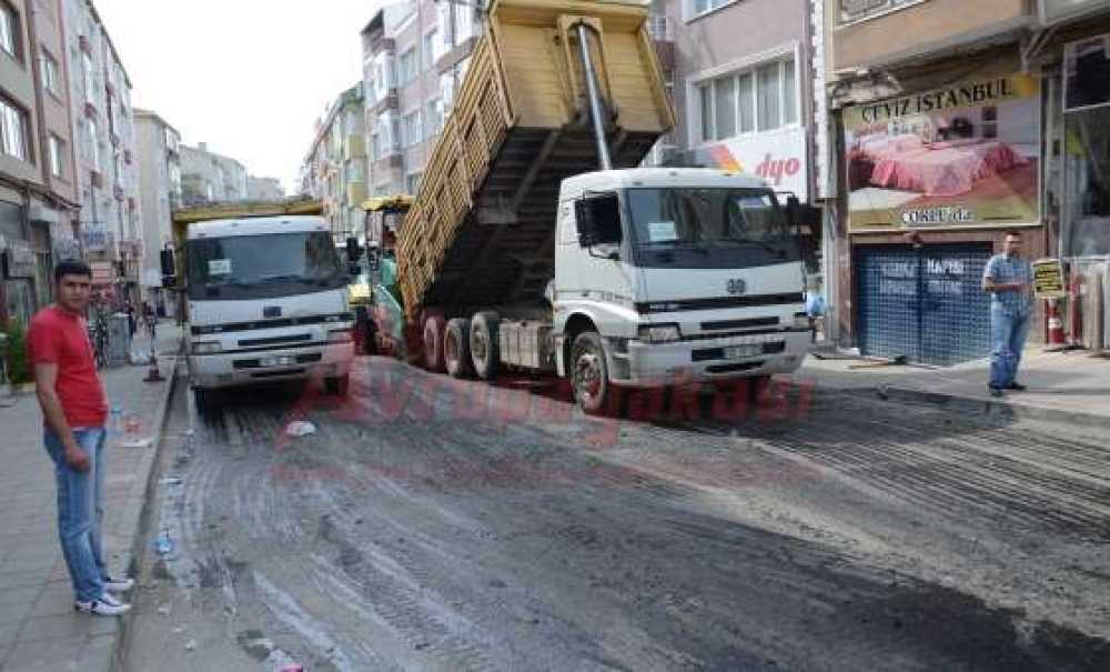 Mandıracı Caddesi'ne Asfalt