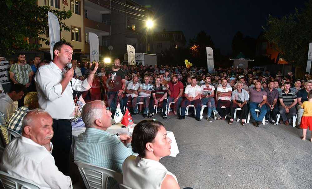 Başkan Sarıkurt Silahtarağa Mahalle Sakinleriyle Buluştu