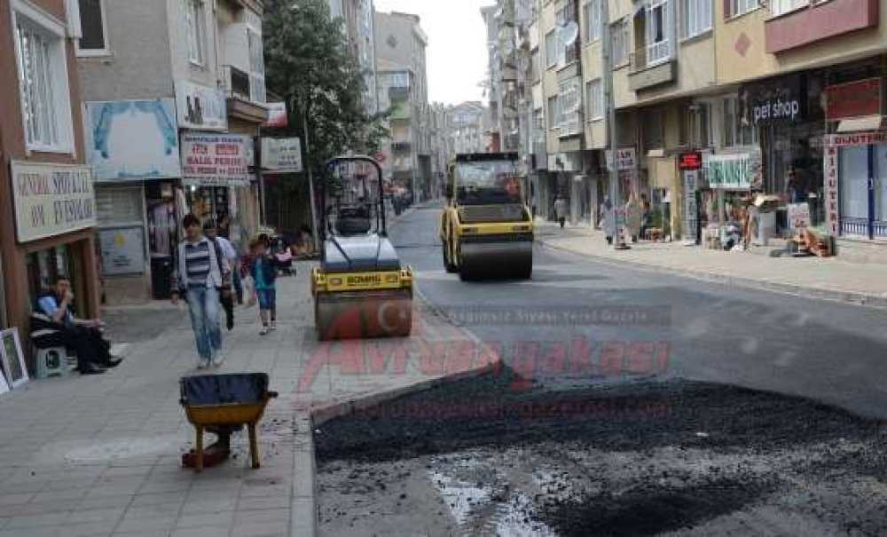 Mandıracı Caddesi'ne Asfalt