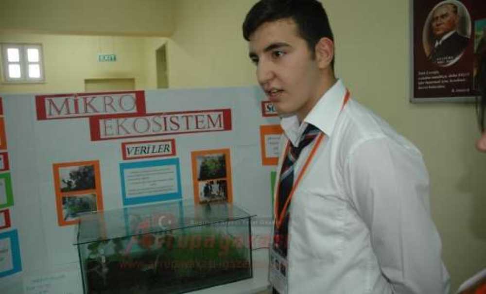 Çorlu Anadolu Lisesi`nin Tübitak Proje Sergisi Açıldı