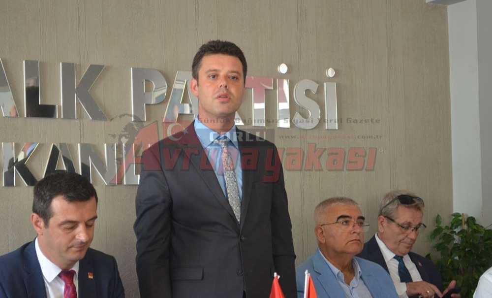 Chp İlçe Başkanlığında Bayramlaştılar