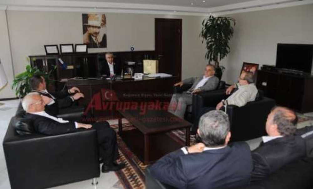 Sanayi Sitesinden Başkan Baysan`a Teşekkür Ziyareti