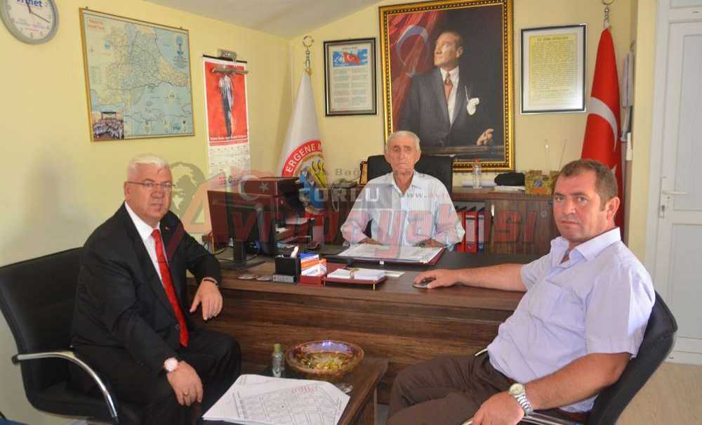 Yeni Yapılan Muhtarlık Binası Için Teşekkür Etti