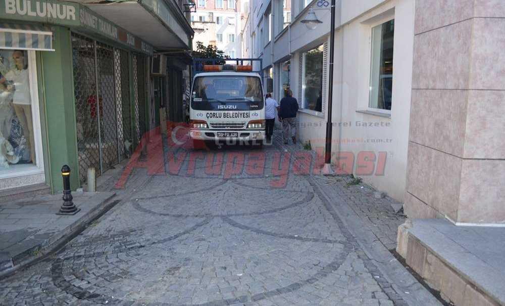 Sanat Sokağı Çalışmaları Başladı