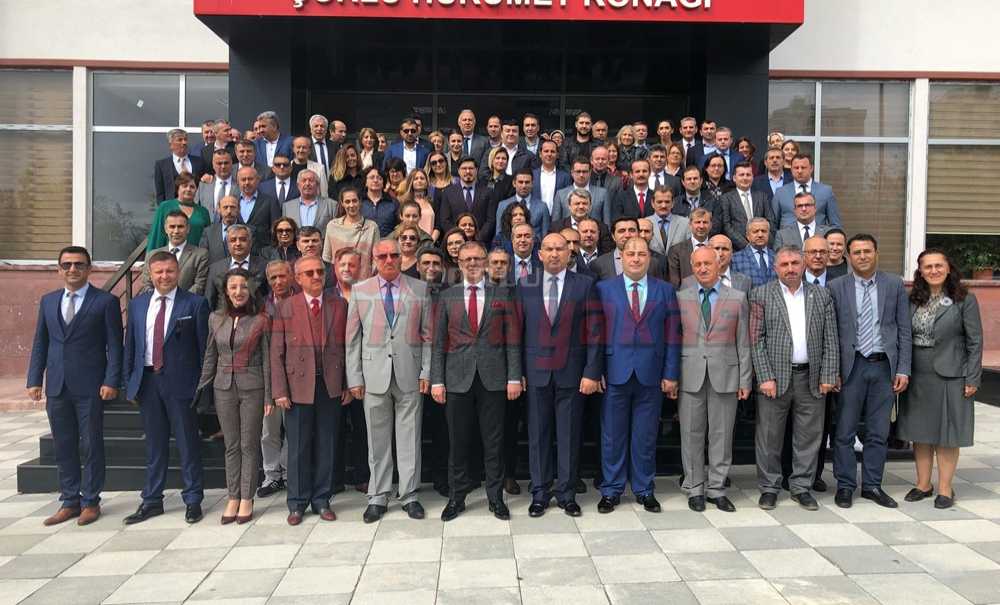 Eğitim Camiası Kaymakam'la Buluştu