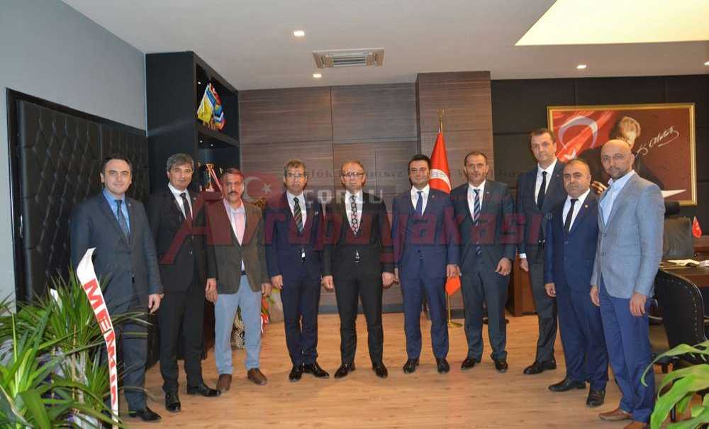 Çorlu Tso´dan Kaymakam Cafer Sarılı´ya Ziyaret