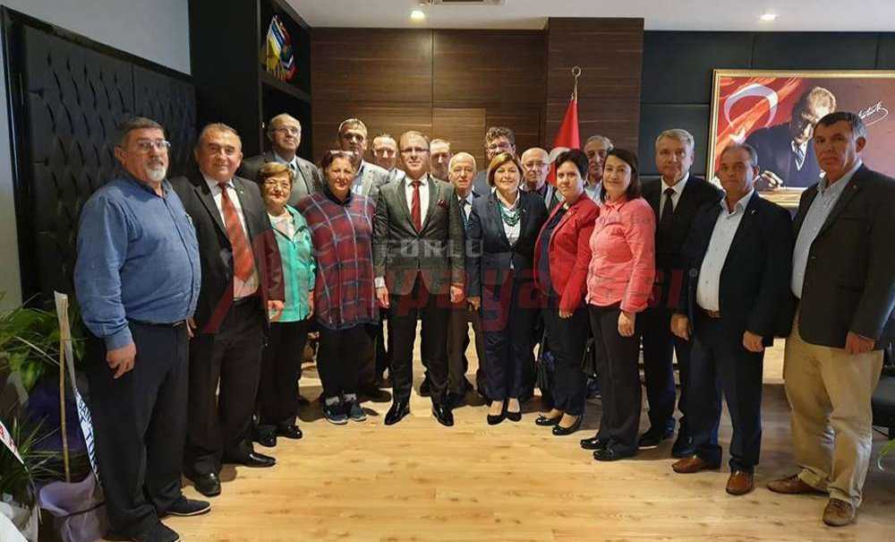 Muhtarlar Kaymakamı Ziyaret Etti