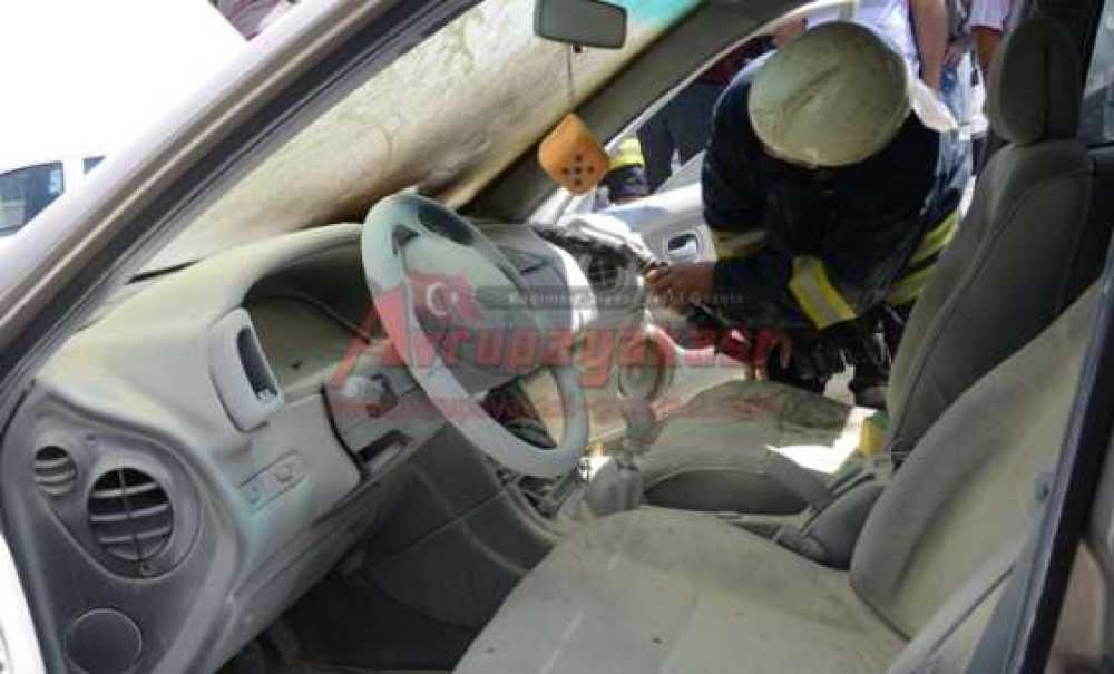 Park Halindeki Otomobil Yandı