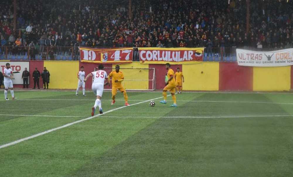 Çorluspor 1947 Yine Mağlup