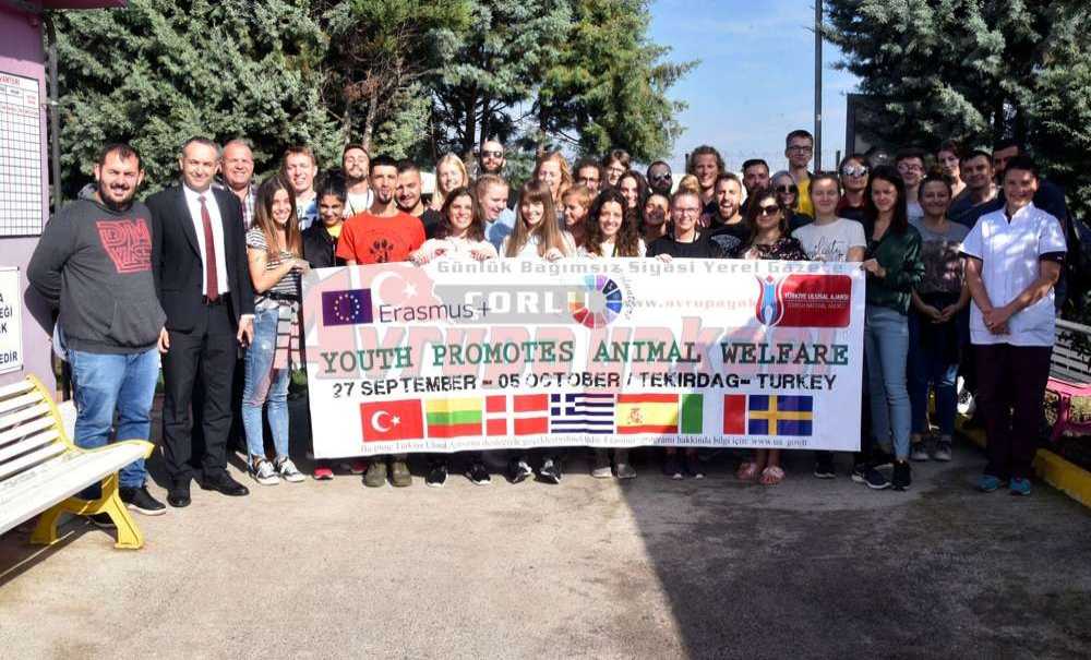 Avrupalı Gençler Hayvan Hakları İçin Çorlu'da Buluştu