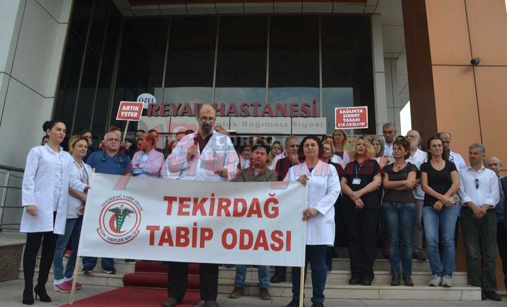 Sağlık Camiası Ayakta Şiddeti Durdurun