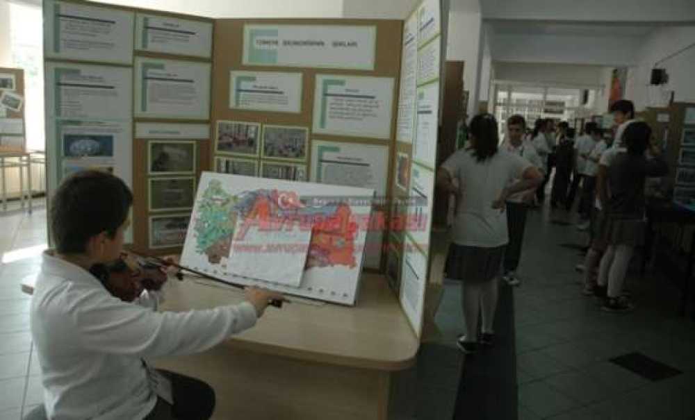 Şahinler Ortaokulu`ndan Proje Sergisi Ve Kermes