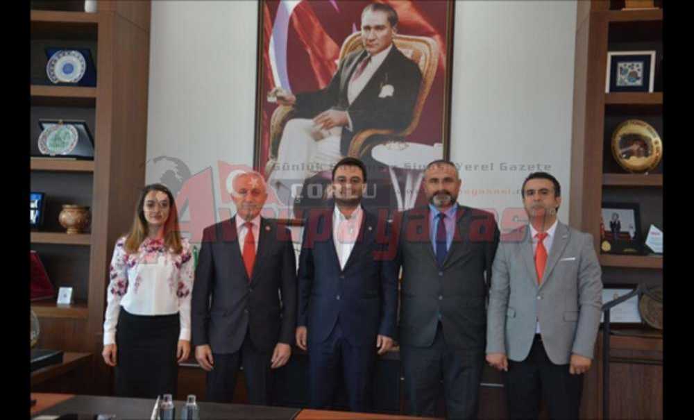 Tümkasder'den Tebrik Ziyaretleri