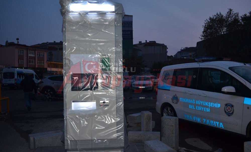 Akıllı Kart Yükleme Makinası Yerine Yerleştirildi