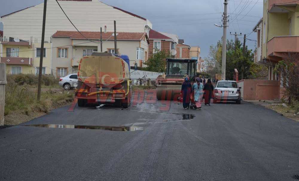 Türkeli Caddesi Asfaltlandı