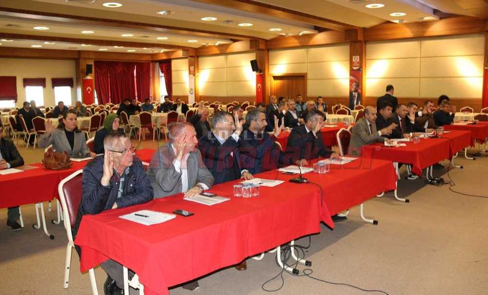 Ergene De Meclis Toplantısı Yapıldı