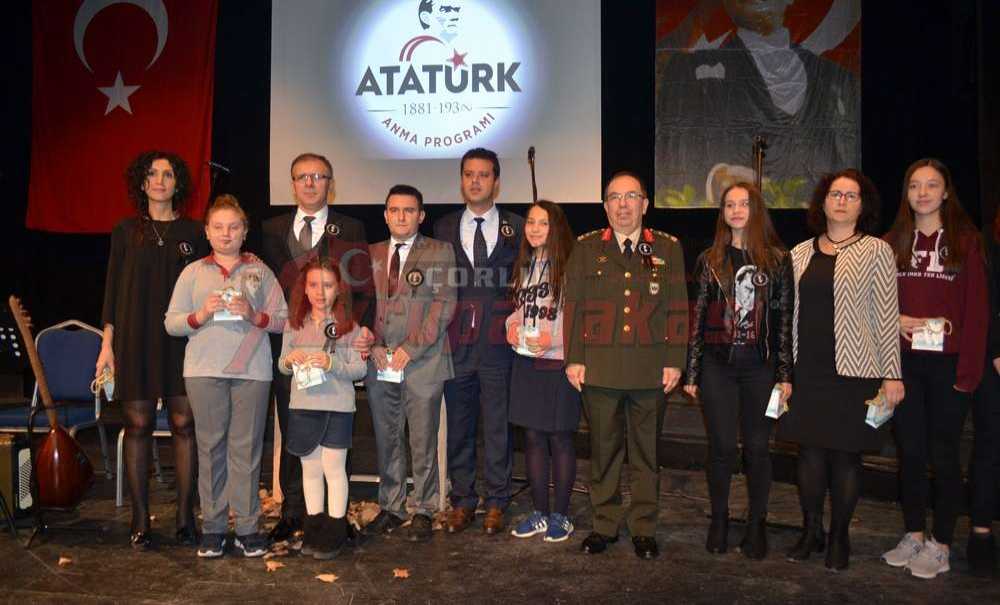 Büyük Önder, Çorlu'da Göz Yaşlarıyla Anıldı