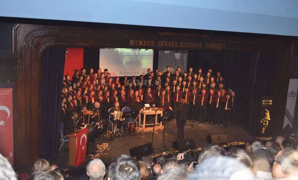 Büyük Önder, Çorlu'da Göz Yaşlarıyla Anıldı