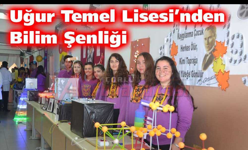 Uğur Temel Lisesi'nden Bilim Şenliği