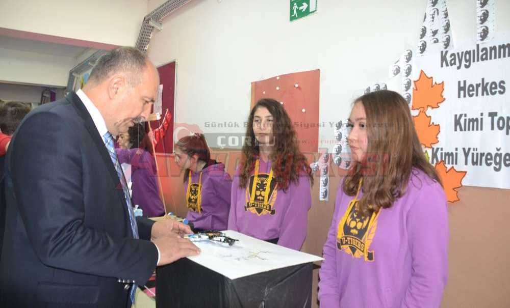 Uğur Temel Lisesi'nden Bilim Şenliği