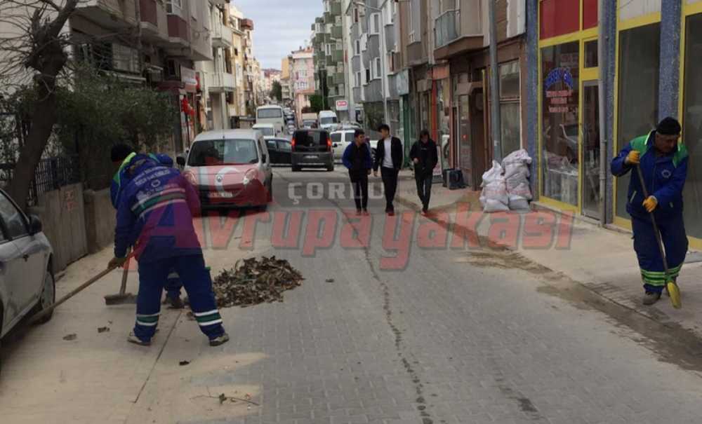 Çalışmaların Bittiği Sokaklar Temizlendi