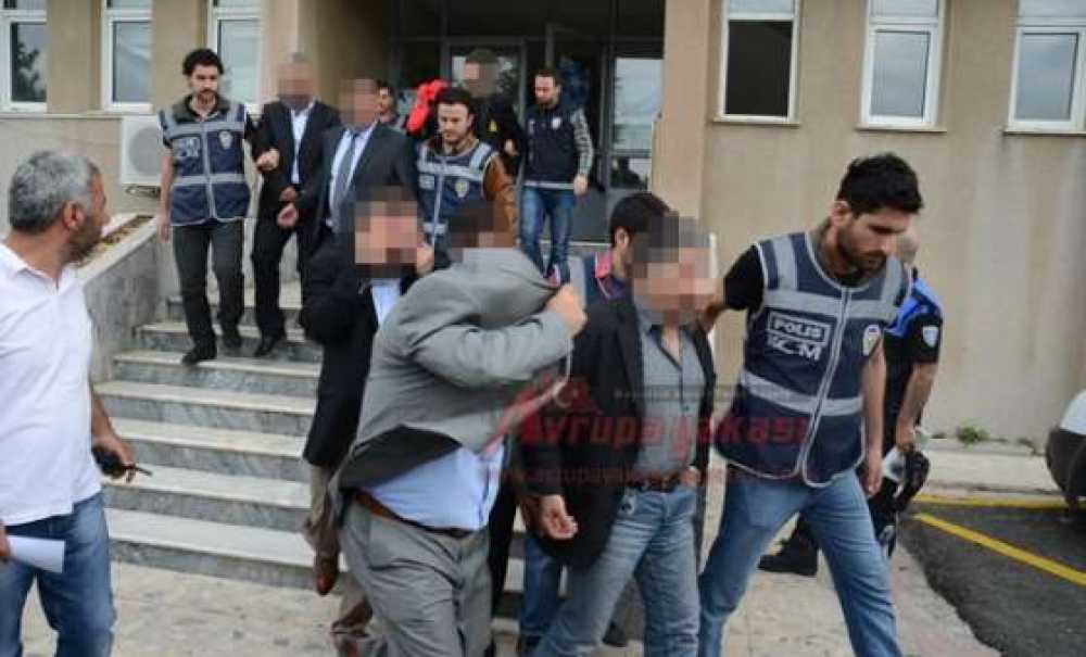 Tefeci Operasyonunda Gözaltına Alınan 16 Kişi Adliyeye Sevk Edildi