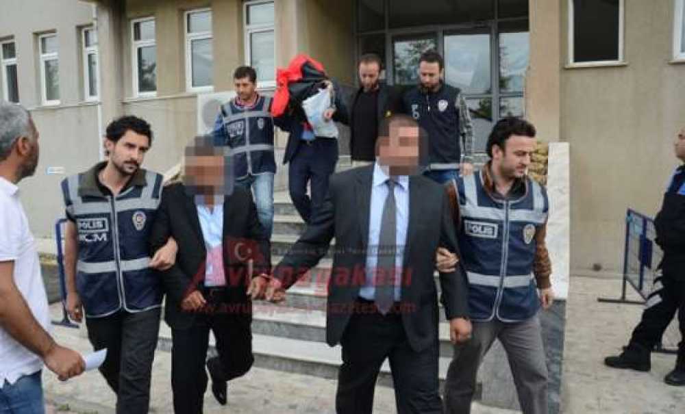Tefeci Operasyonunda Gözaltına Alınan 16 Kişi Adliyeye Sevk Edildi