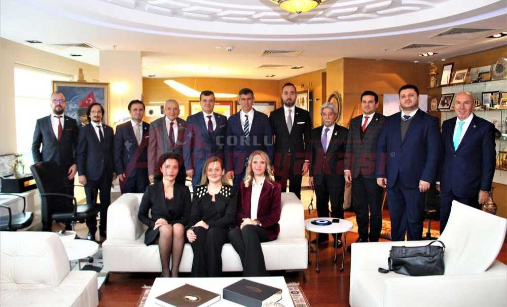 Tekneci'den Feyzioğlu'na Ziyaret