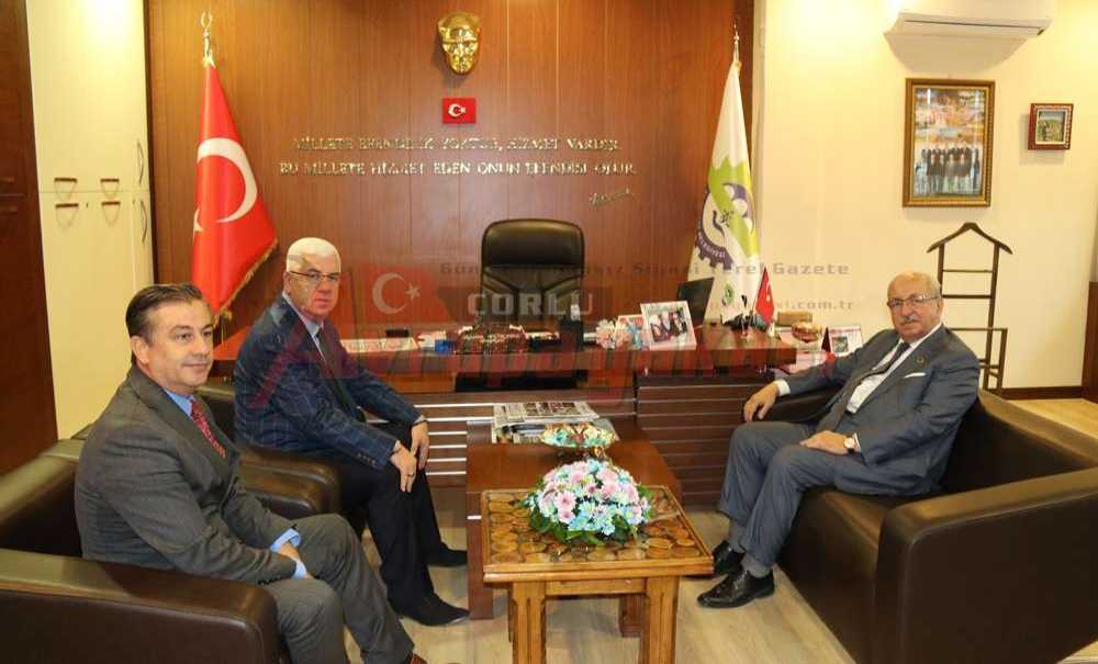 Kadir Albayrak'tan Ergene Belediyesine Ziyaret