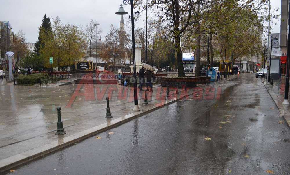 Yağışlar Çorlu'yu Teslim Aldı