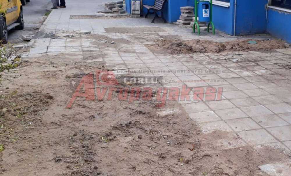 Otogar Önü Köstebek Yuvası Oldu