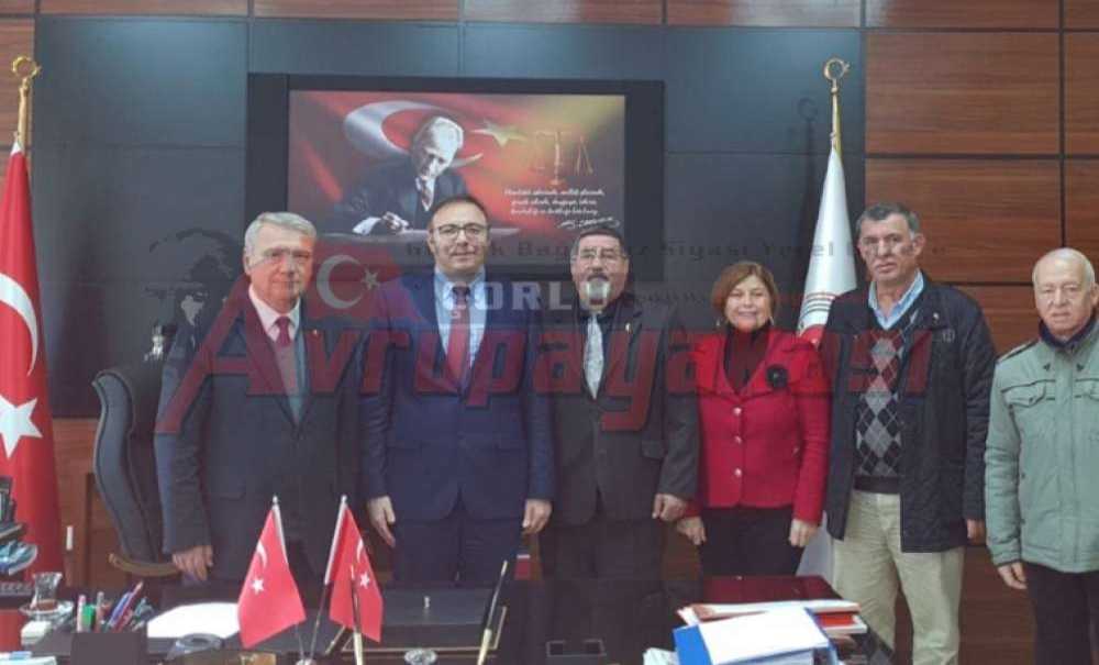 Muhtarlar'dan Başsavcıya Ziyaret