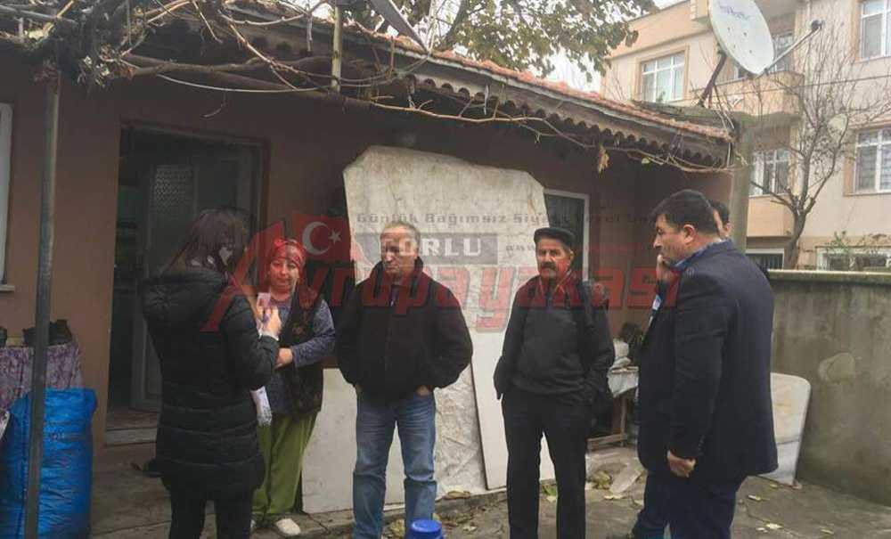 Evi Yanan Aileye Sahip Çıkıldı