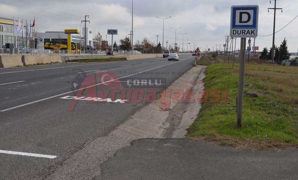 Durak Yerleri Belirginleşti