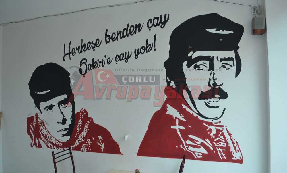 “İşyerindeki Duvar Resmi, İlgi Görüyor”