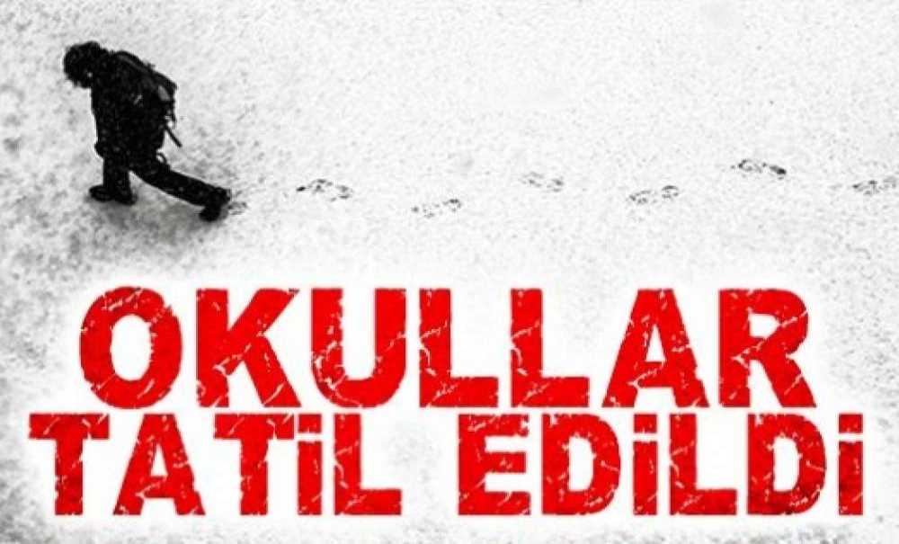 Okullara İki Gün Kar Tatili