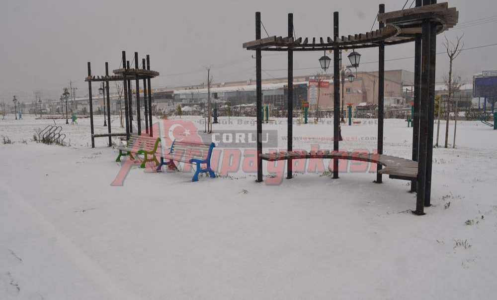 Çorlu'dan Kar Manzaraları