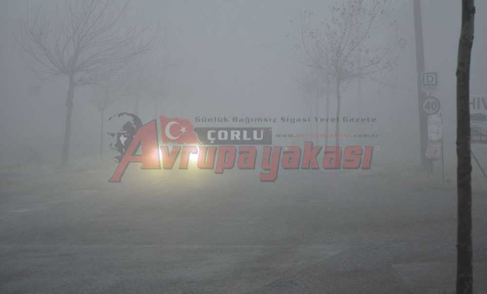 Görüş Mesafesi 10 Metreye Kadar Düştü