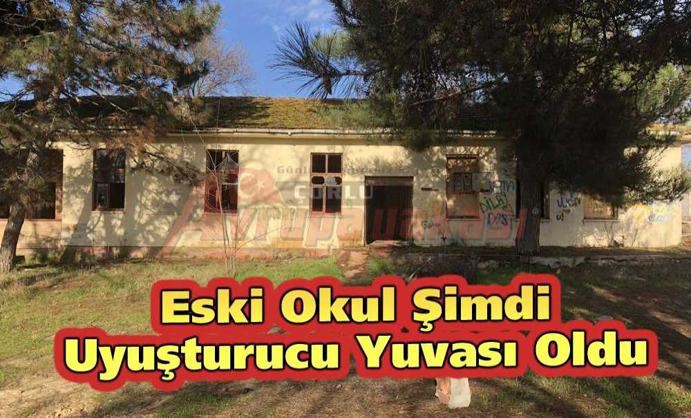 Eski Okul Şimdi Uyuşturucu Yuvası Oldu