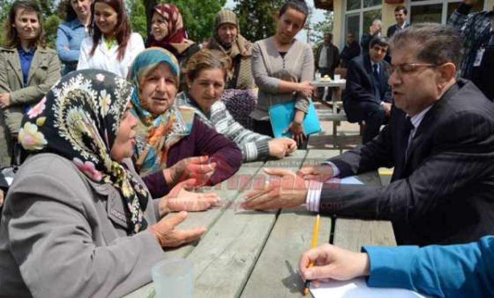 Kaymakam Doğan Köylü Kadınlarla Bir Araya Geldi