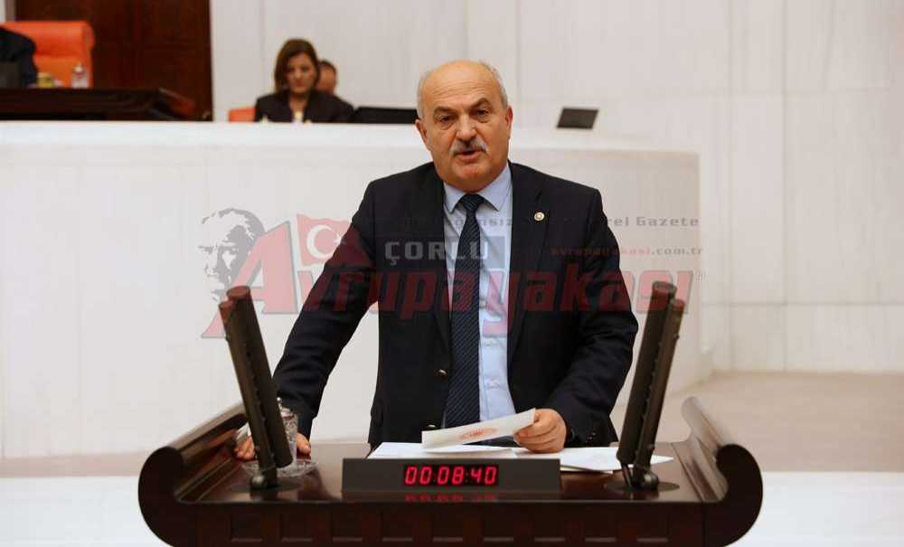 İyi Partili Kaplan Tekirdağ'daki İşsizliği Meclise Taşıdı