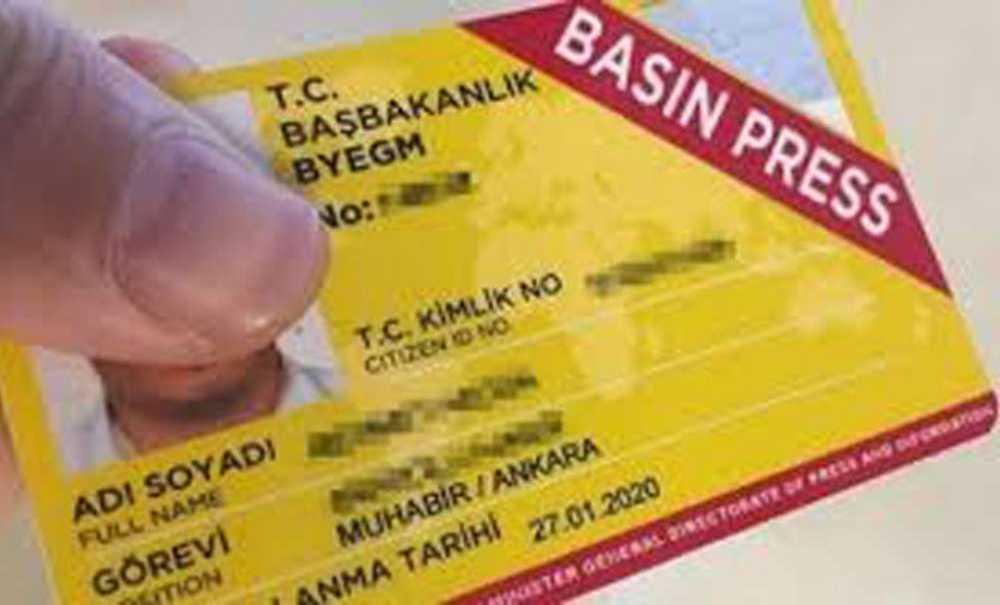 İnternet Habercileri Sarı Basın Kartı Alamayacak